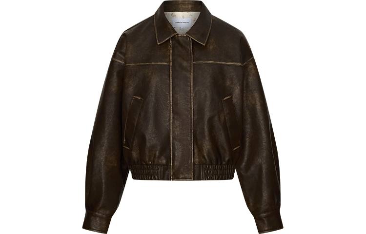 URBAN REVIVO Leather Jacket Women's