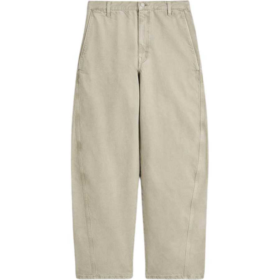COS Jeans Women's Beige Gray Moderate Wide Leg Pants