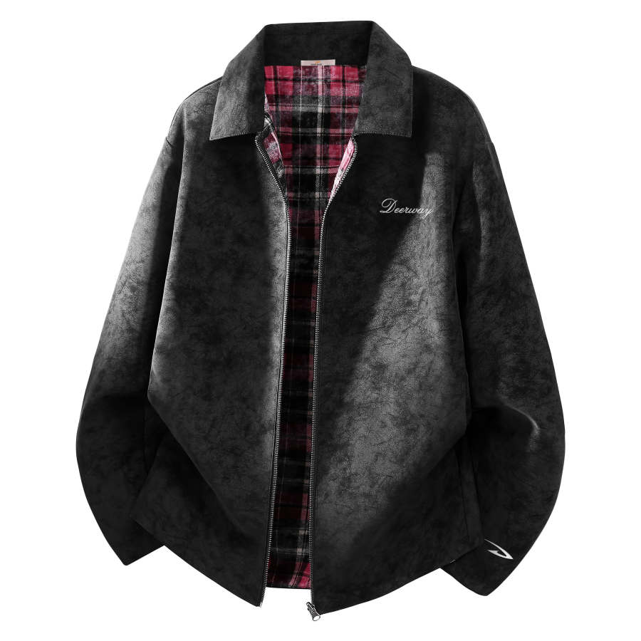 DEERWAY DEERWAY Jackets Unisex Lapel Moderate Reversible
