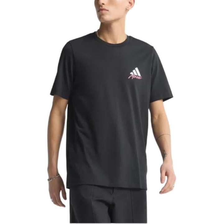 Adidas Adidas Icon T Shirts Men's Black Crew Neck