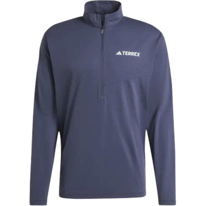 Adidas Adidas Terrex T Shirts Men's Blue Stand Collar