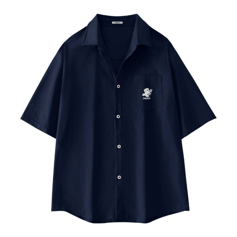 MINISO MINISO Shirts Unisex Lapel Thin Other