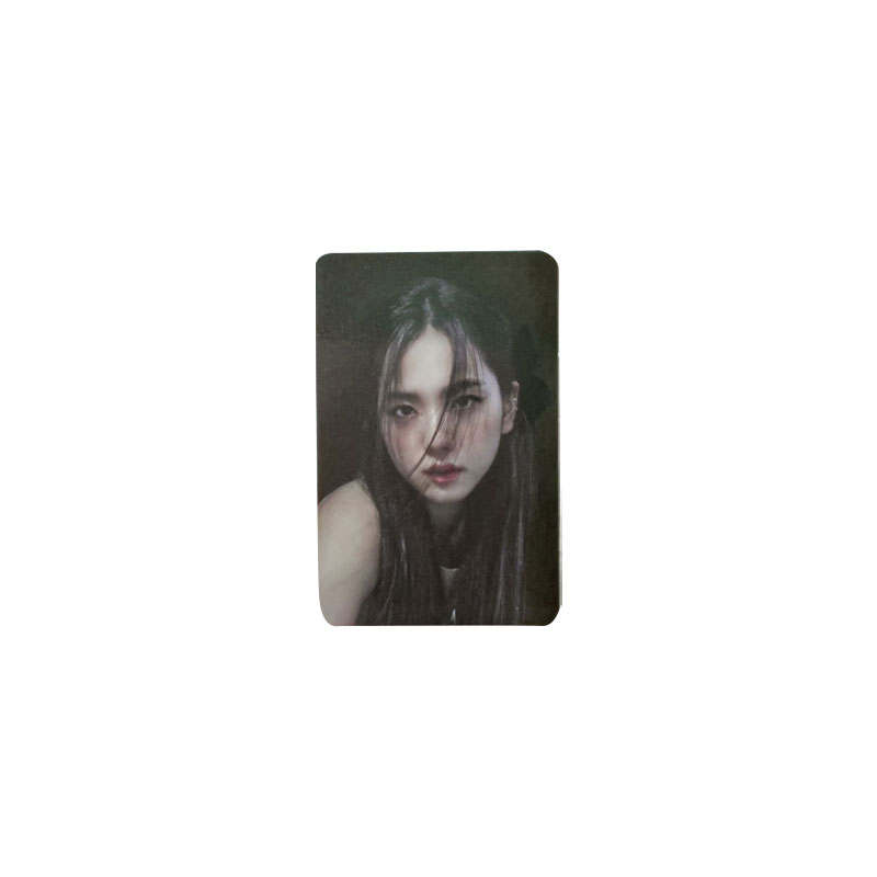YG ENTERTAINMENT Blackpink Girl Group 'How You Like That' Jakarta Flash Mob Card, Park Jisoo Photocards 1 Pc