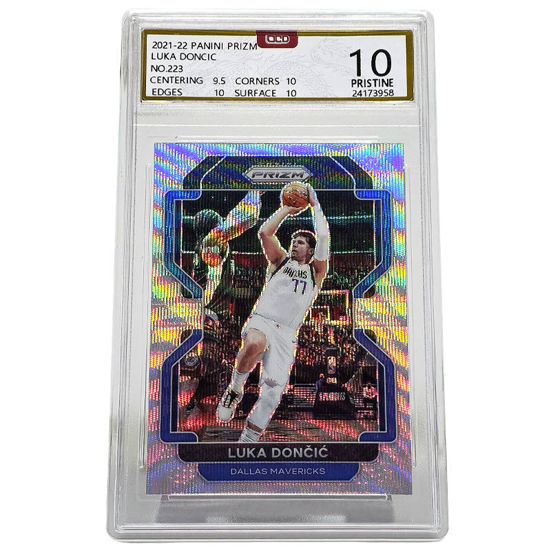 PANINI Doncic Star Card 21 Mavericks Era Prizm Collection, Golden Chicken Independent Slam Dunk Graded Cards 1 Pc