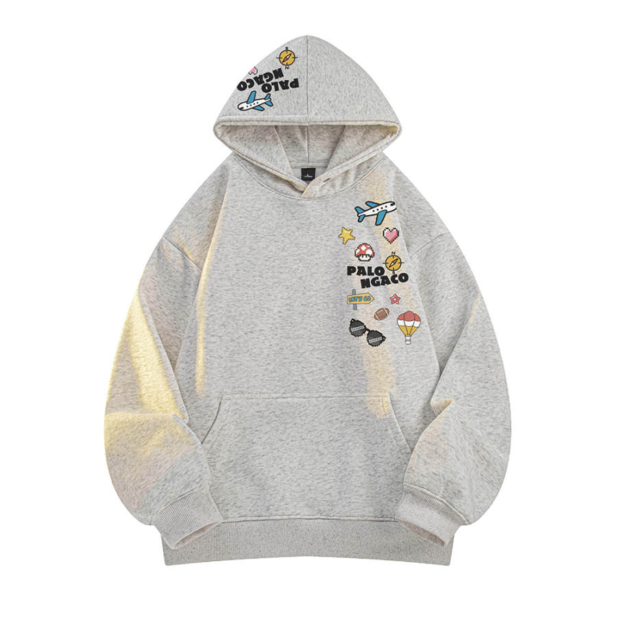 PAL ONGACO Sweatshirts Women's Hooded Moderate Regular