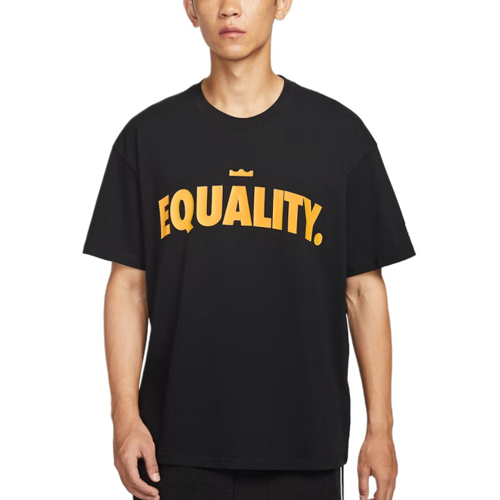 Nike Nike T Shirts Men's Black Crew Neck Moderate