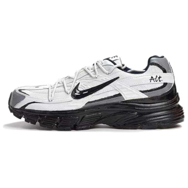 Nike Nike Initiator Textile, Leather Abrasion Resistant Low top Casual City Commuting Running Shoes Unisex Gray Black