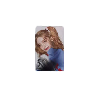 JYP ENTERTAINMENT Yellow Li Zhi ITZY Algorithm Limited Edition Single Exclusive Card Photocards 1 Pc