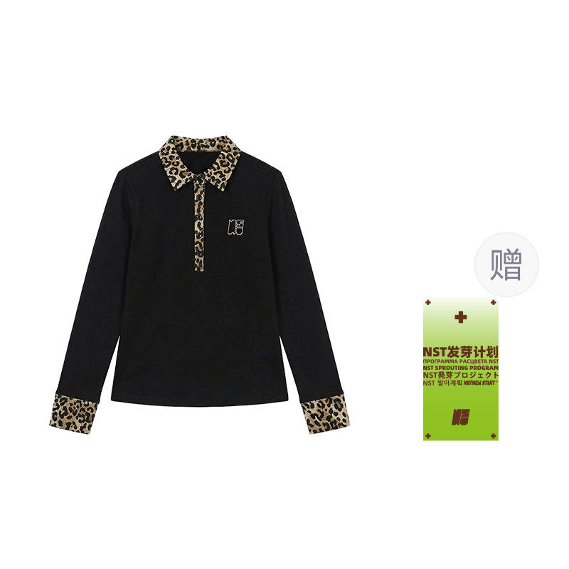 NSTNEW START T Shirts Women's Lapel Moderate Straight Fit