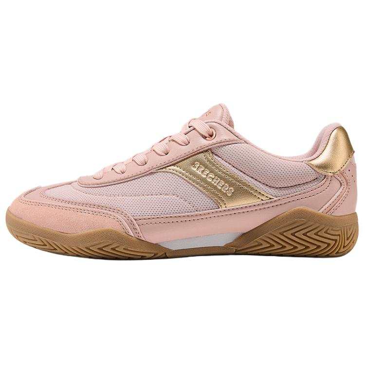 Skechers ZINGER Slip Resistant Low top Skateboard Shoes Women's Light Pink