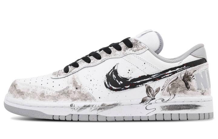 Nike Nike Big Leather Low top Skateboard Shoes Men's White
