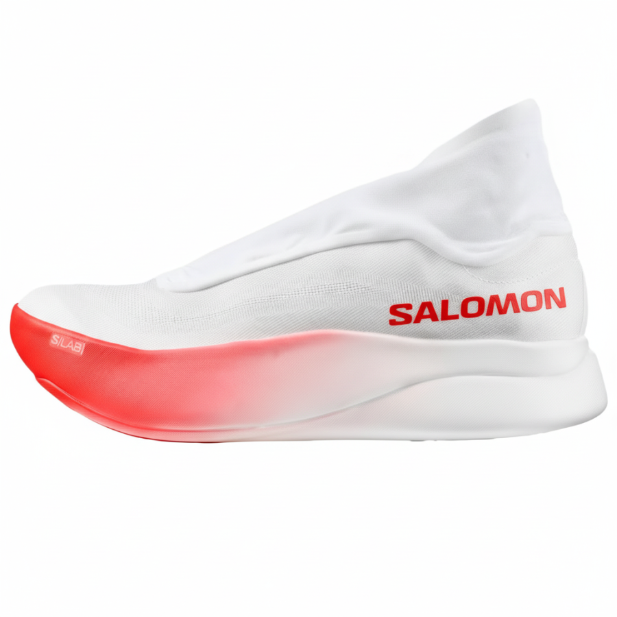 SALOMON S/lab Phantasm 3 Running Shoes Unisex White Red