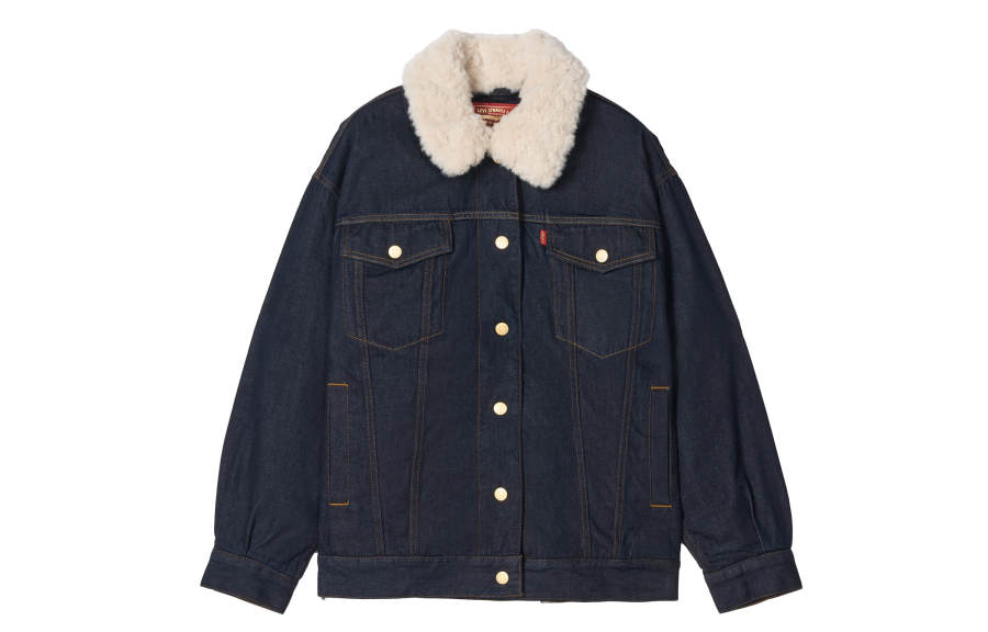 Levis Year Of The Horse Limited Collection Denim Jackets Women's Navy Moderate
