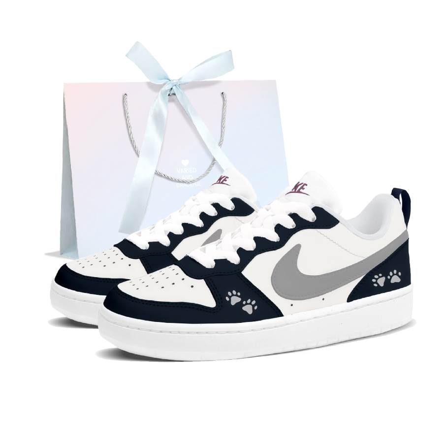 Nike Nike Court Borough Starry Night Cute Trail Abrasion Resistant Slip Resistant Abrasion Resistant Slip Resistant Low top