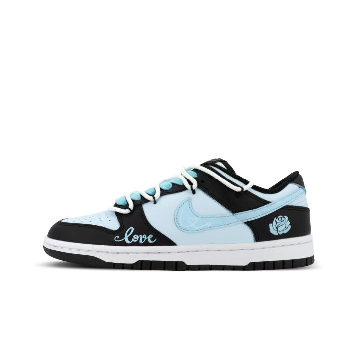 Nike Nike Dunk Orangutan Mischief XJDD Moon Shadow Rose Low top Skateboard Shoes Unisex Black Blue