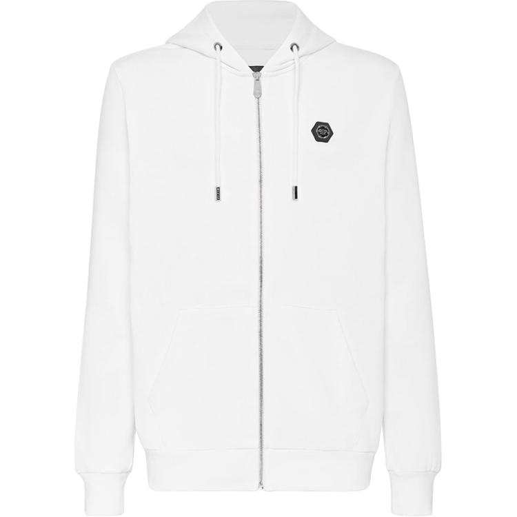Philipp Plein Plein™ logo zip-up hoodie