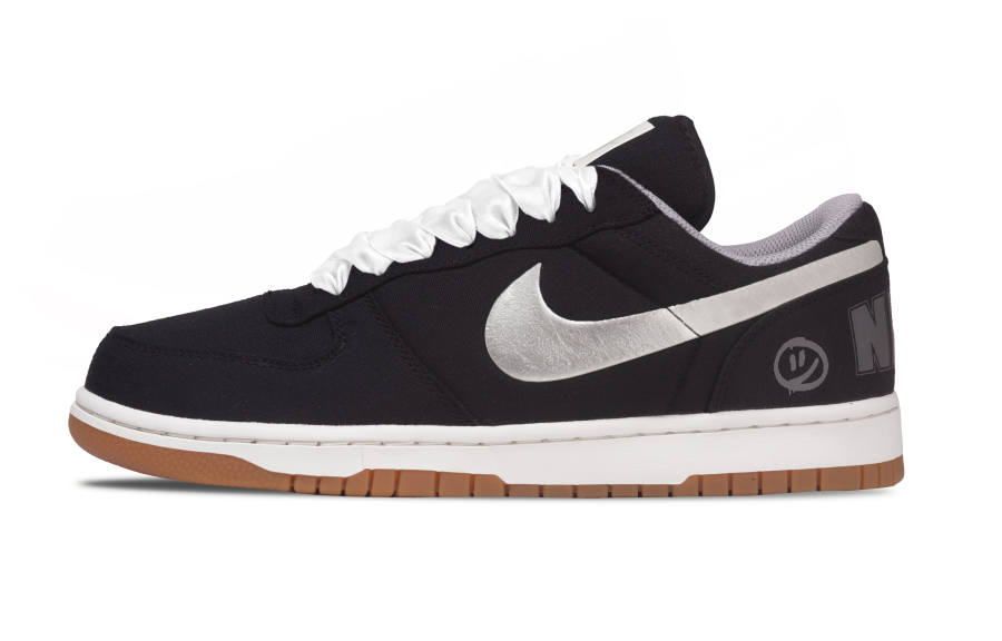 Nike Nike Big Dark Silver Star Abrasion Resistant Slip Resistant Abrasion Resistant Slip Resistant Low top Skateboard Shoes