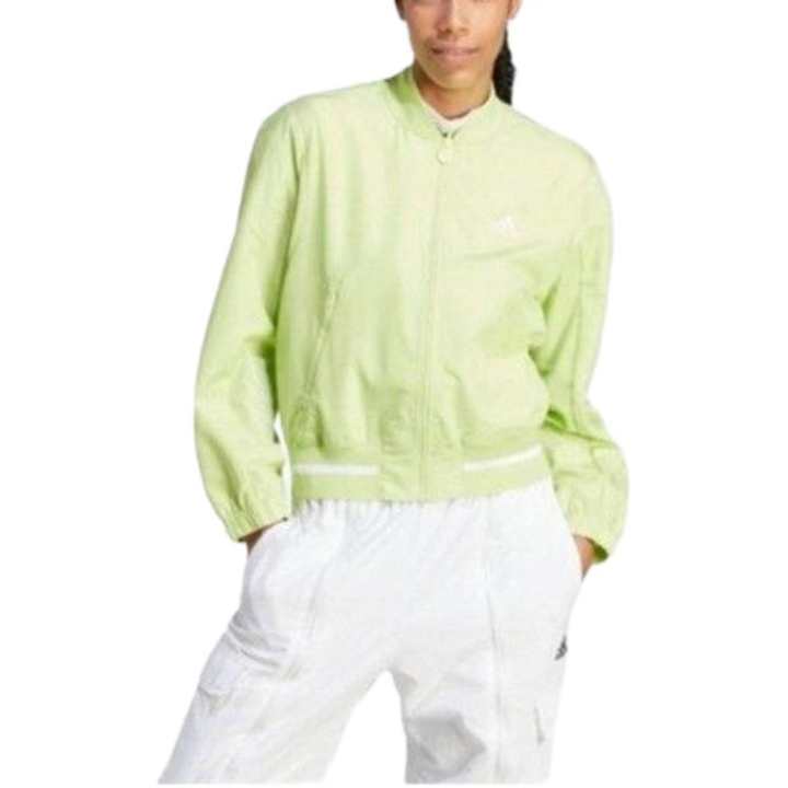 Adidas Adidas Jackets Women's Green Stand Collar Moderate Other