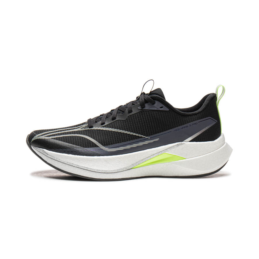 Li-Ning Li Ning Red Hare 9 PRO Fabric Breathable Low top Casual Running Shoes Men's Black