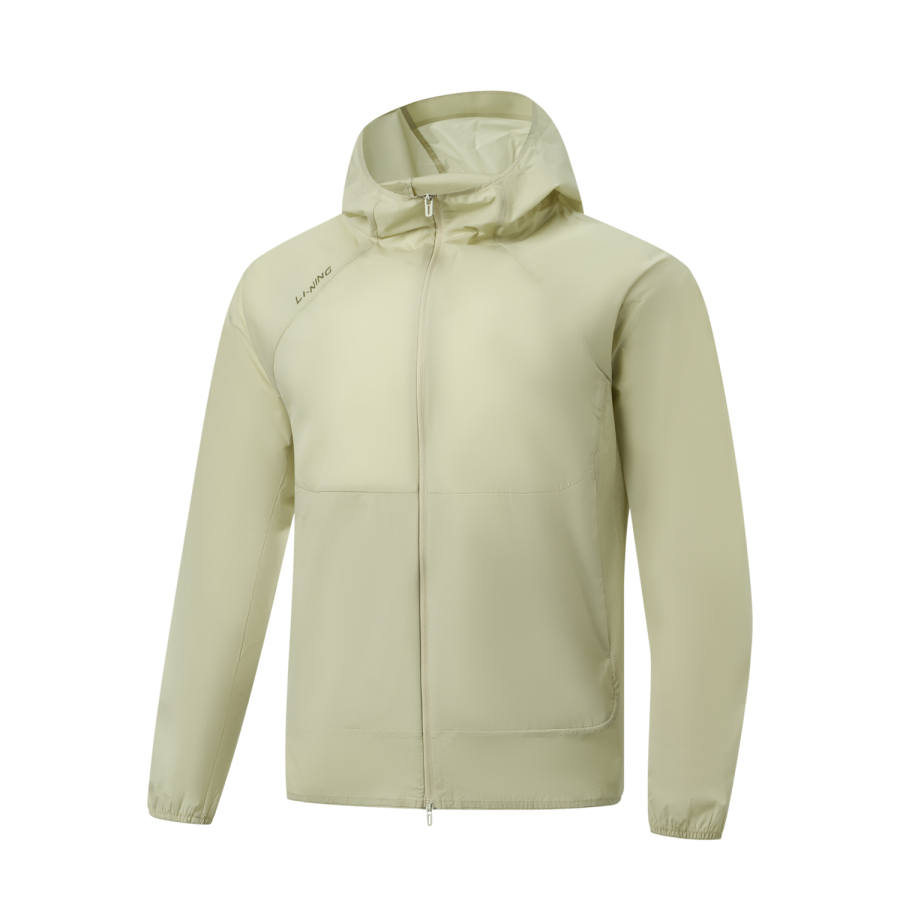Li-Ning Li Ning Fitness Series Trench Coat Men's Limewash Gray