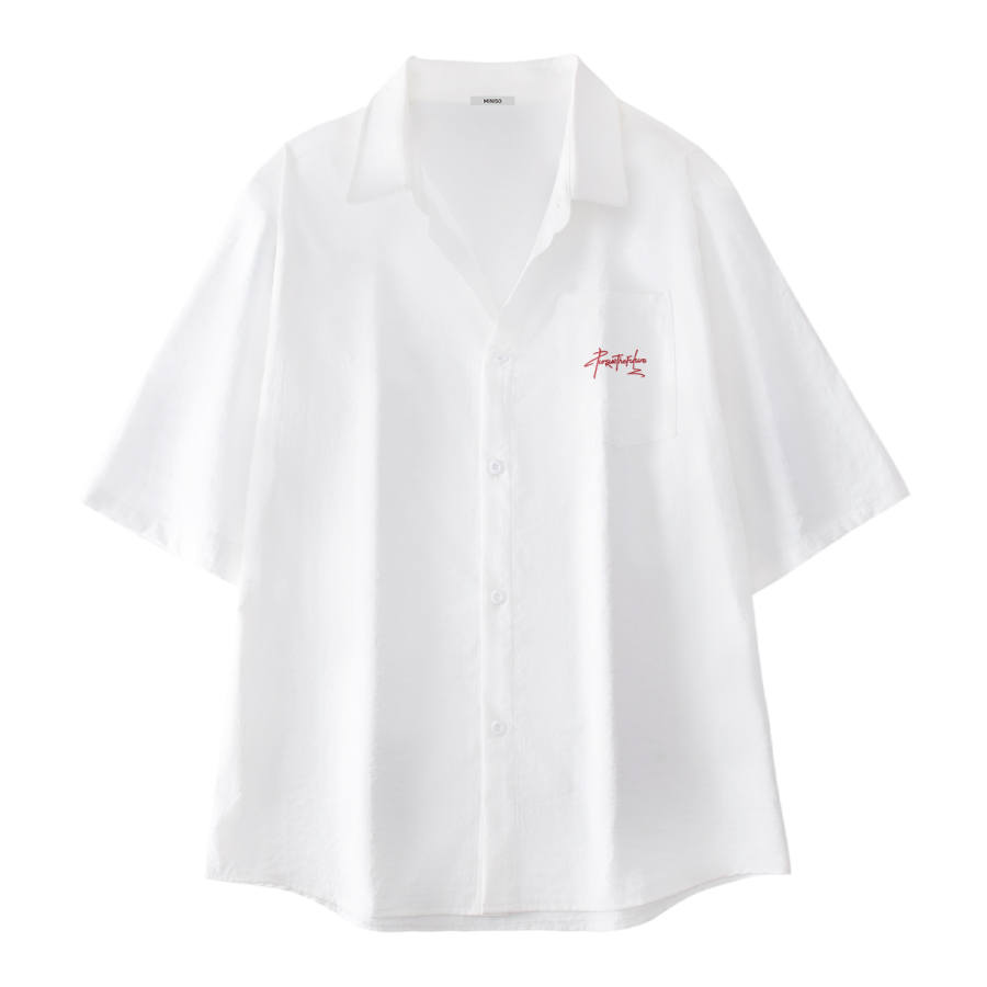MINISO Shirts Unisex Lapel Thin Other