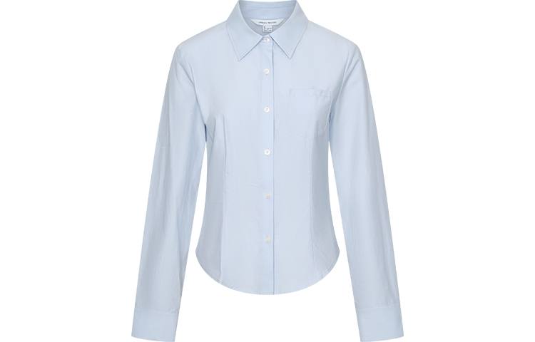 URBAN REVIVO Shirts Women's Lapel Thin Shirt