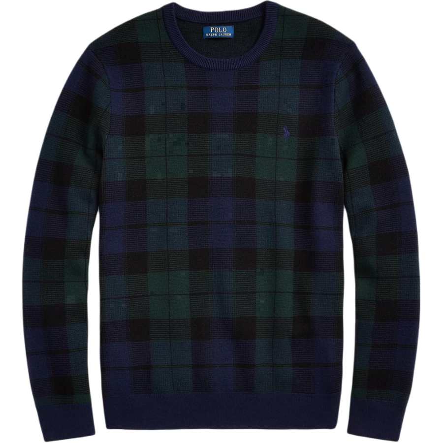 Polo Ralph Lauren Checked Crewneck Sweater