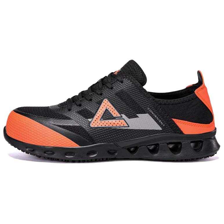 PEAK PEAK Protective Shoes Men's Black Orange