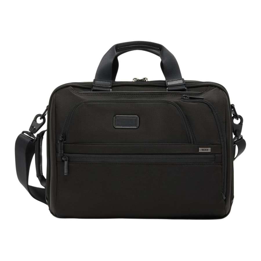 TUMI TUMI Alpha Nylon Briefcase, Backpack Unisex Black