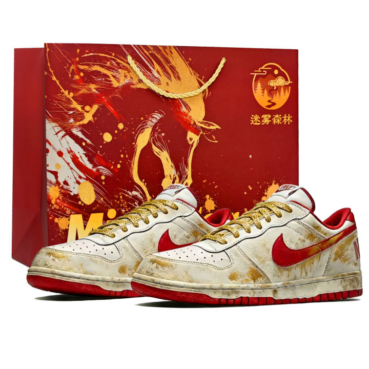 Nike Nike Big Signal Fire Gilded Coverage Abrasion Resistant Coverage Abrasion Resistant Low top Skateboard Shoes Men's