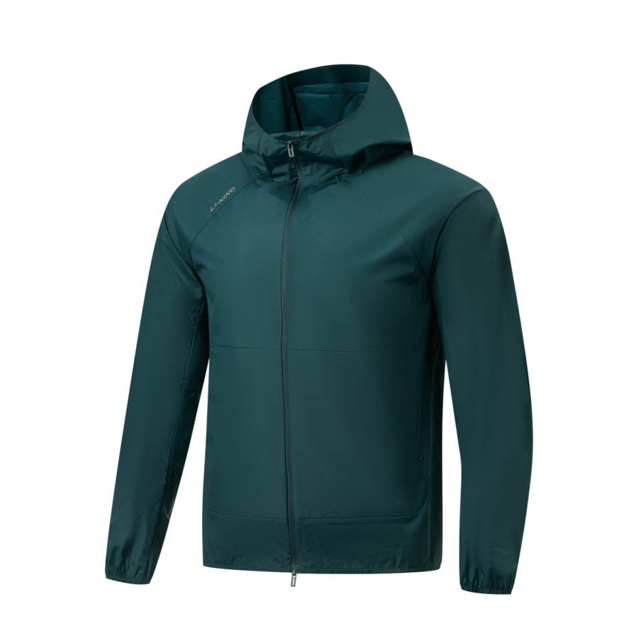 Li-Ning Li Ning Fitness Series Trench Coat Men's Reef Green