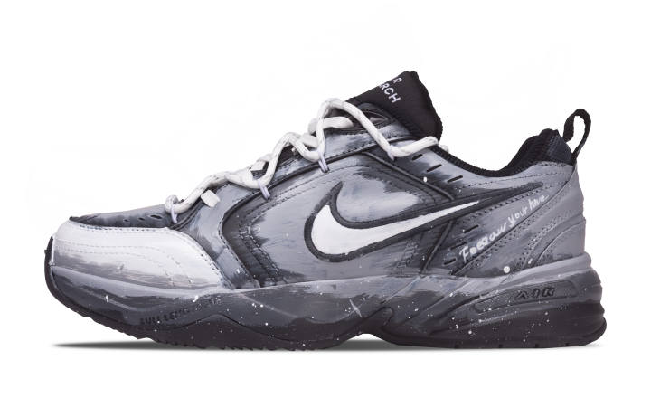 Nike Nike Air Monarch 4 Punk Mecha Cushioning Height Increasing Abrasion Resistant