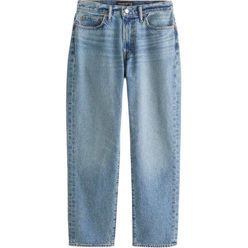 Abercrombie&Fitch Jeans Men's Blue Moderate Straight Fit Pants