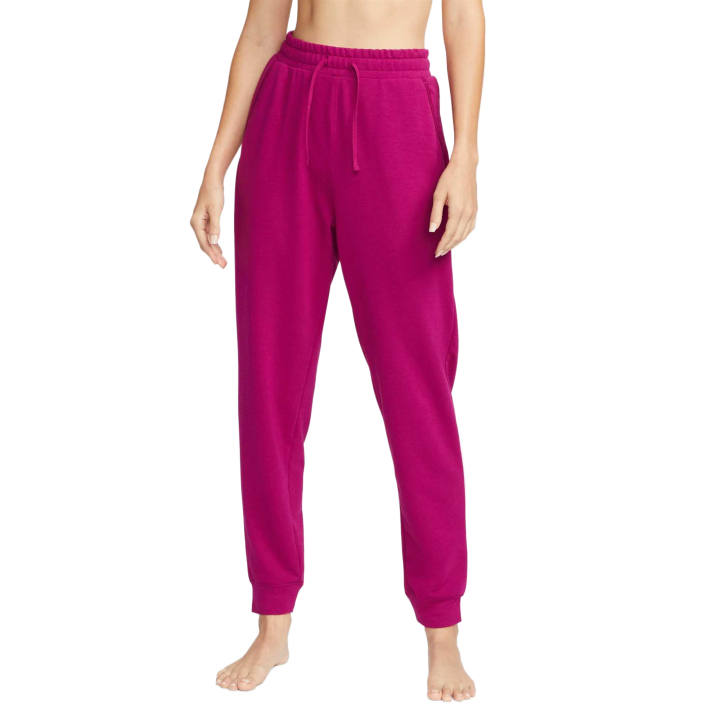 Nike Nike Dri Fit Yoga Knitted Sweatpants Women's Active Berry/Iron Gray