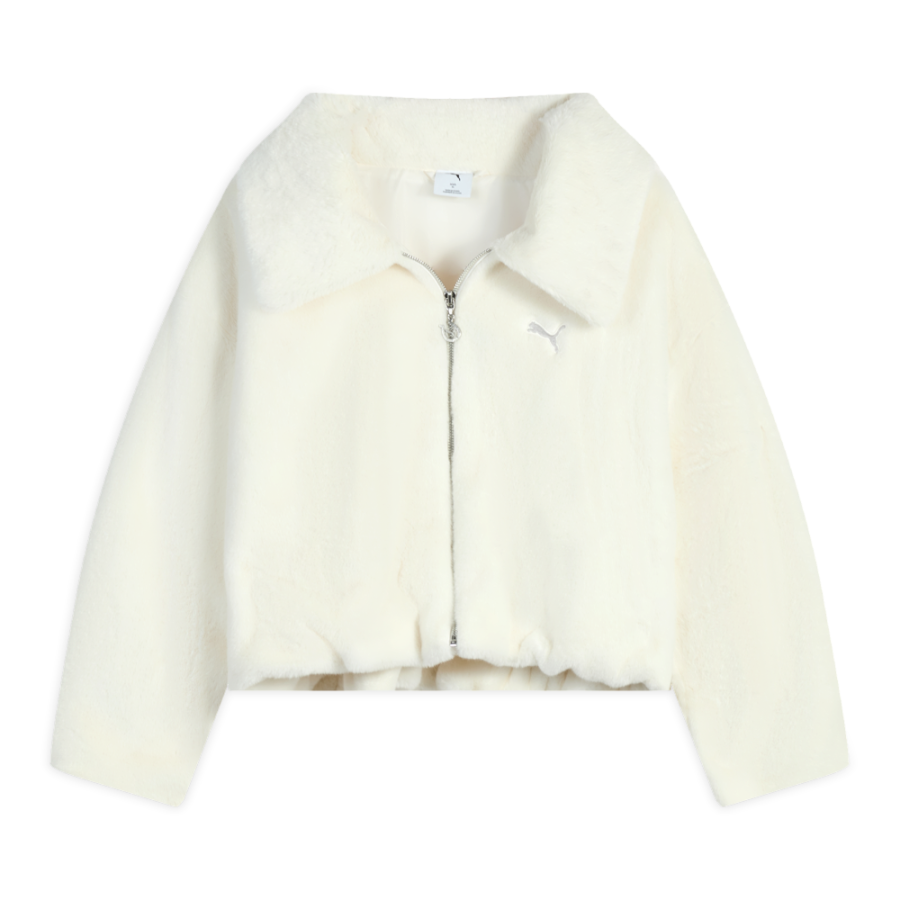 PUMA FW25 RACE AHEAD FUR JKT Faux Fur Women's
