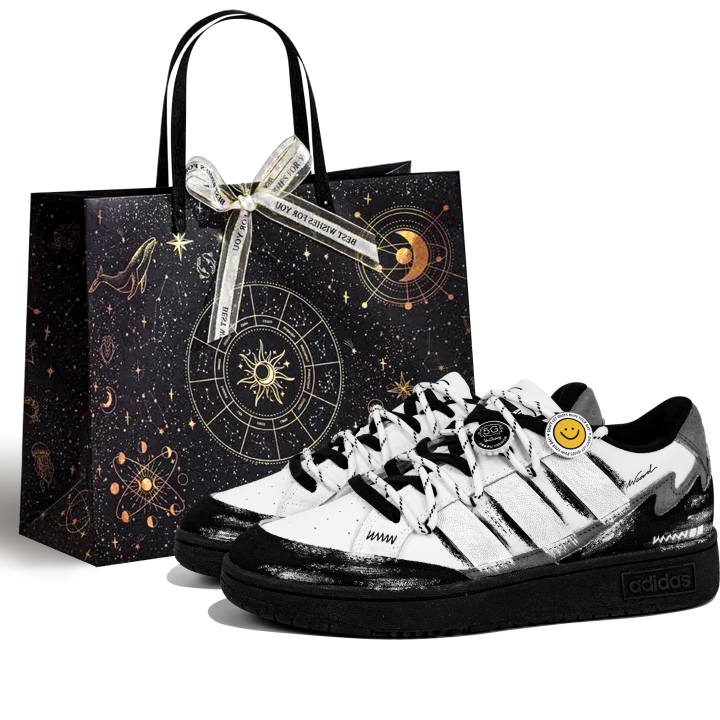 Adidas Adidas WCARD ADV Galaxy Seal, Box, Metal Aesthetics, Silver Foil, Gothic Deconstruction, Design Aesthetic Leather