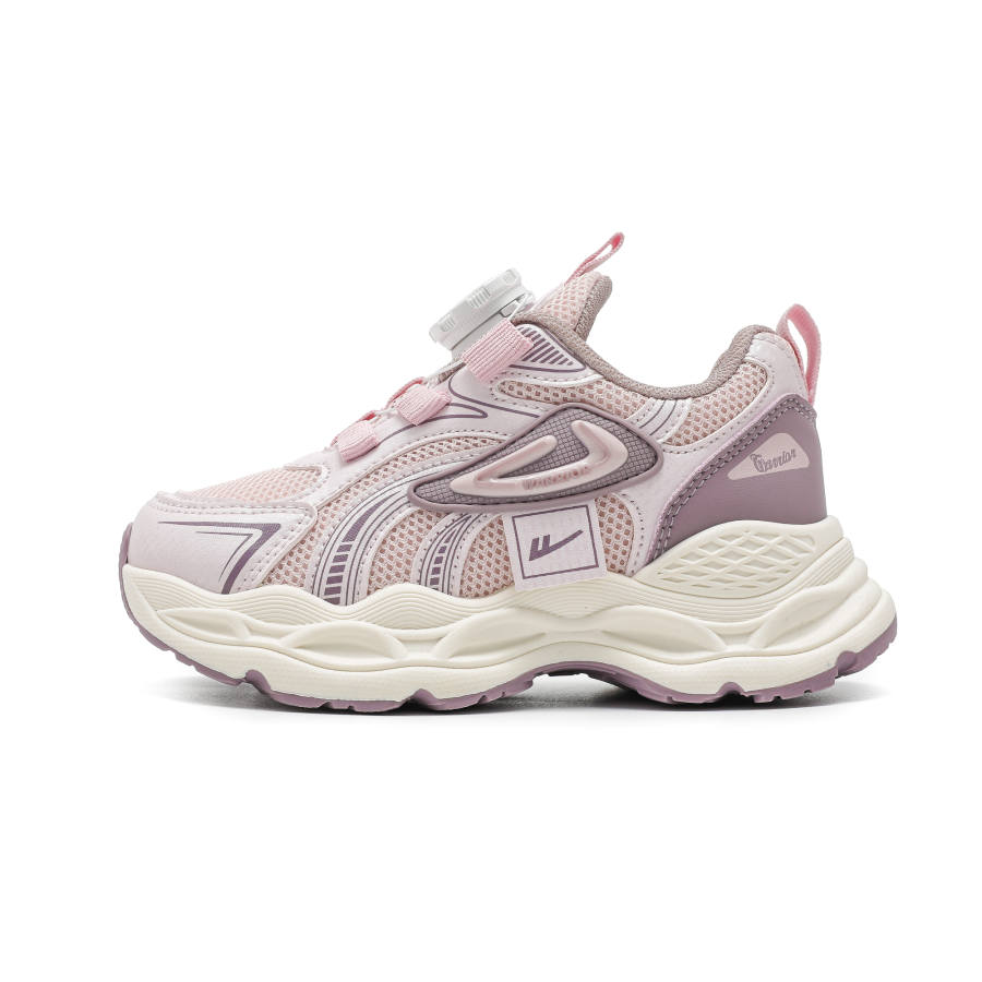 Warrior Synthetic Leather Breathable Lightweight Cushioning Slip Resistant Low top Casual Shoes Kids'