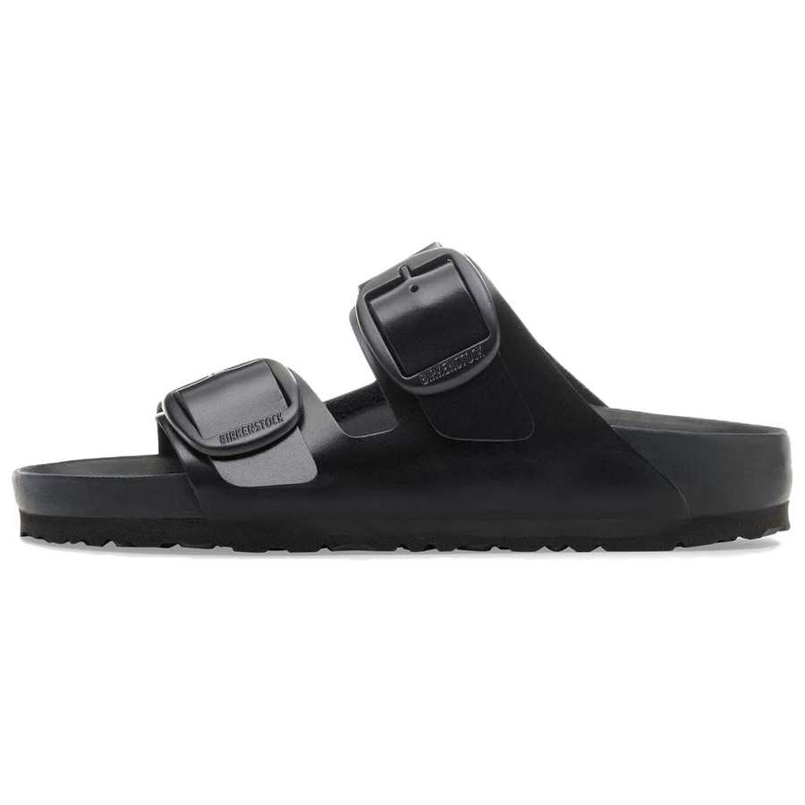 Birkenstock Arizona Big Buckle Birkenstock Shoes Unisex Black Regular Loose Fit