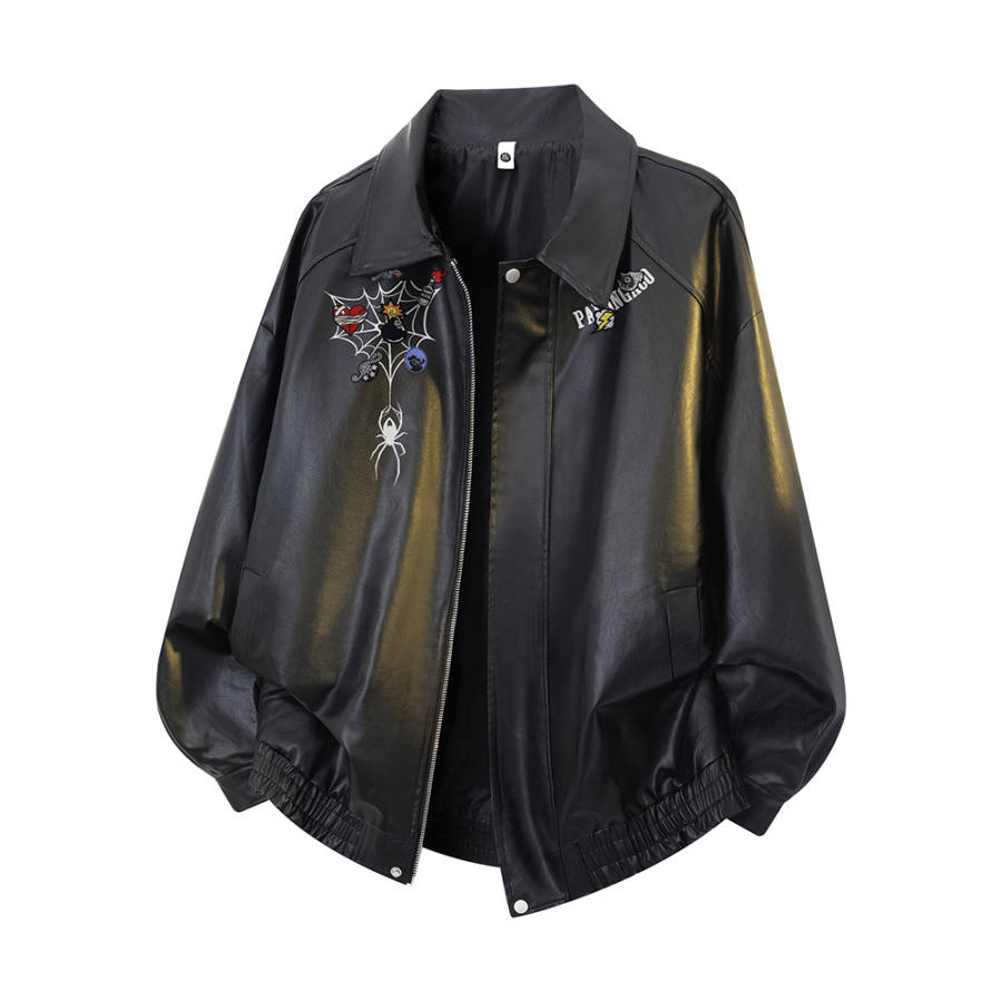 PAL ONGACO Leather Jacket Unisex