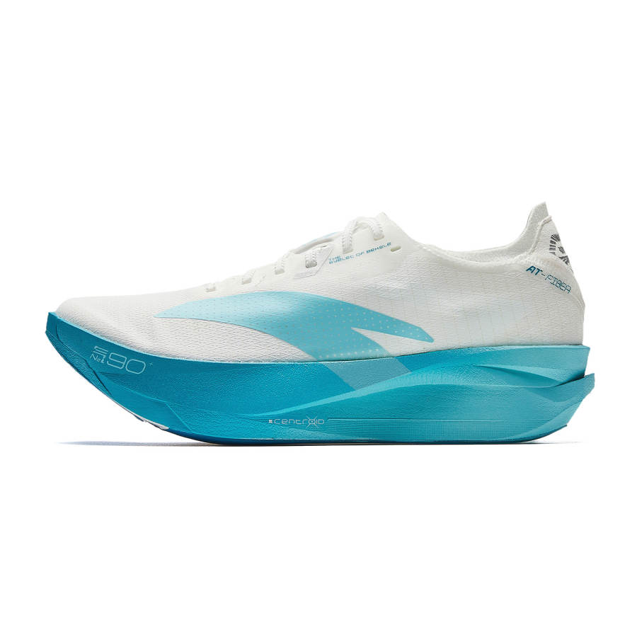 Anta C202 G9 2 Comfortable Fabric Low top Running Shoes Women's Papyrus White/Prince Blue/Silver