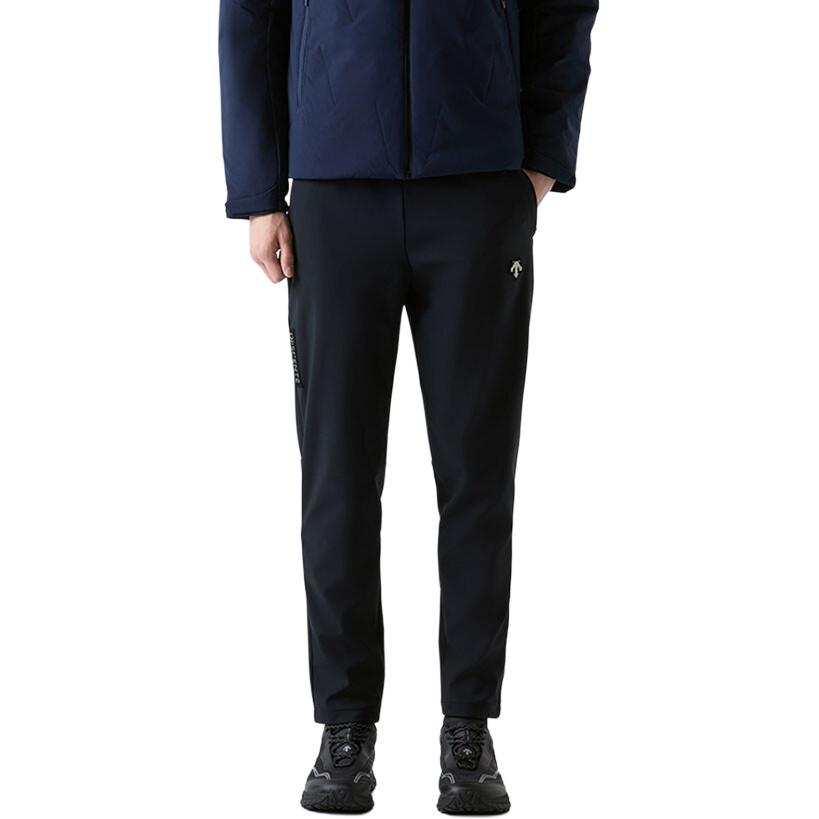 DESCENTE Casual Pants Unisex Black Moderate Tapered Pants