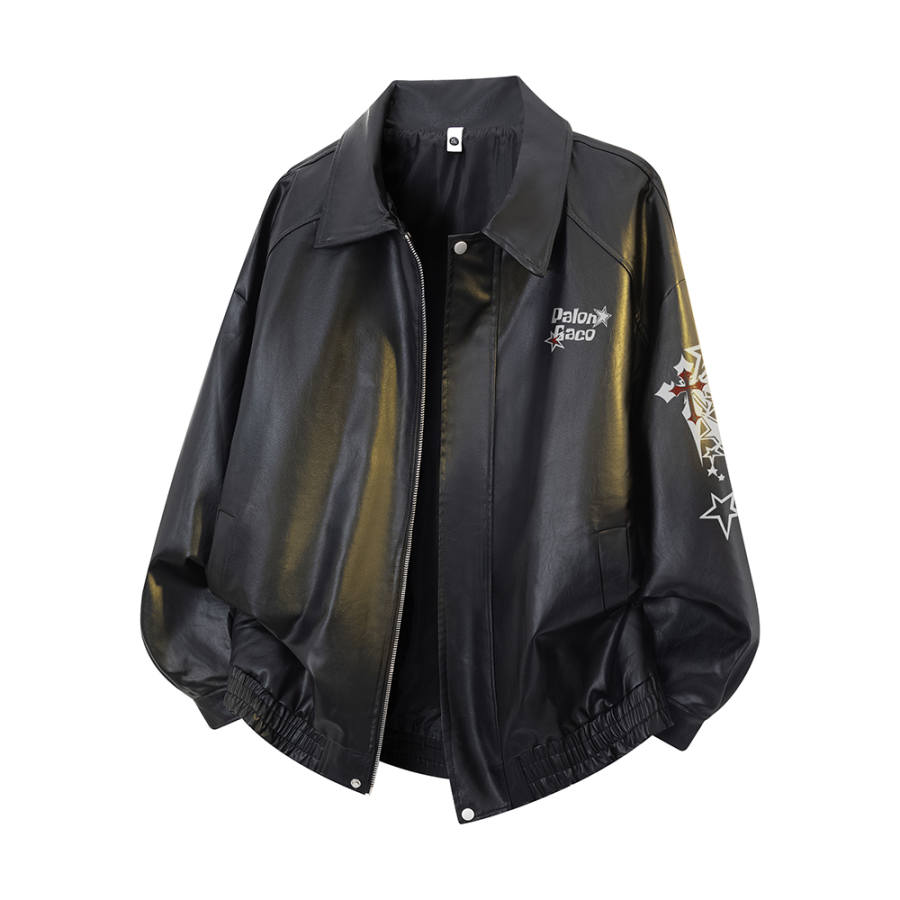 PAL ONGACO Leather Jacket Unisex