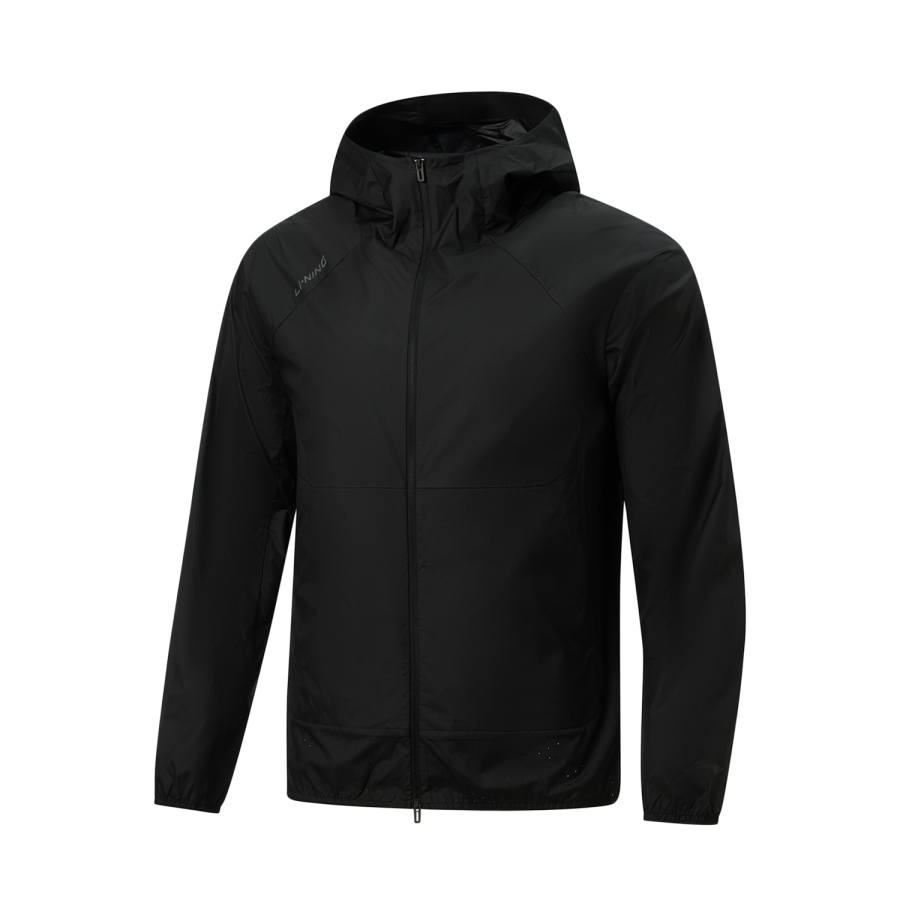 Li-Ning Li Ning Fitness Series Windproof Trench Coat Men's Black