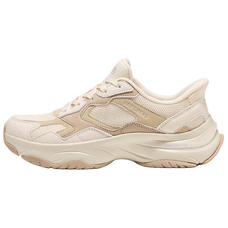 Skechers Street Breathable Support Low top Chunky Sneakers Women's Beige Brown