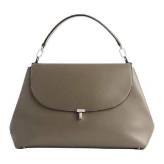 Toteme flap leather shoulder bag