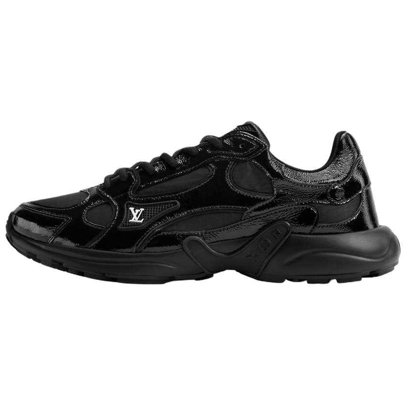 LOUIS VUITTON Olympia Low top Casual Shoes Women's Black