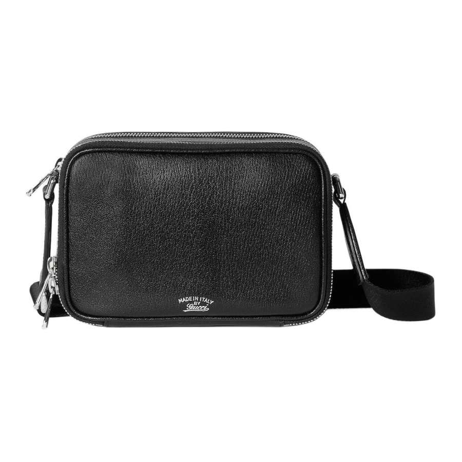 GUCCI Sheepskin Crossbody Bag, Shoulder Bag Mini Men's Black