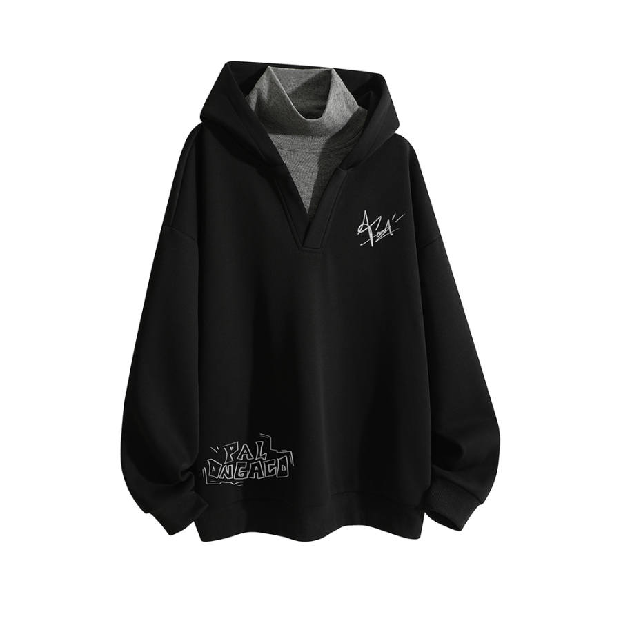 PAL ONGACO Sweatshirts Unisex Hooded Moderate Regular