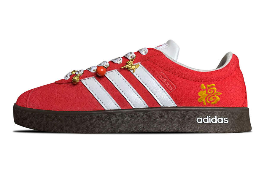 Adidas Adidas Vl Court Classic Lightweight And Breathable Low top German Army Trainers Unisex
