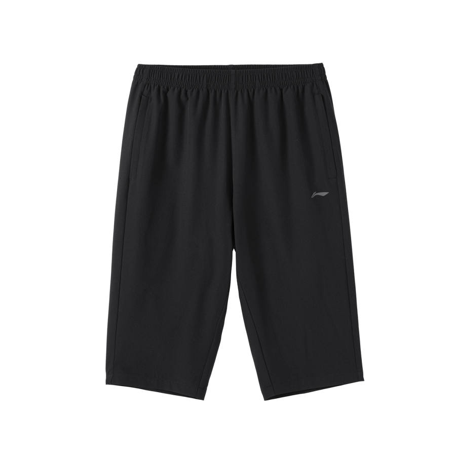 Li-Ning Li Ning Casual Shorts Men's Black Moderate Straight Fit Pants
